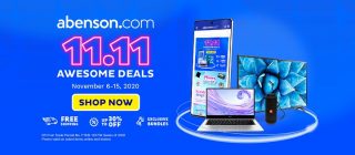 Abenson announces 11.11 deals