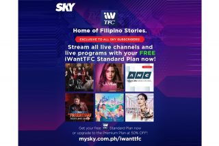 SKY offers free iWantTFC Standard Plan subscription to postpaid cable and fiber internet subscribers