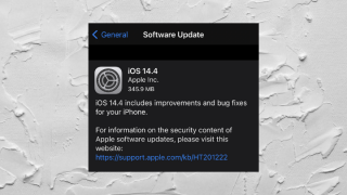 Apple releases iOS 14.4 and iPadOS 14.4 update