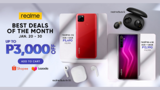 realme announces January online sale