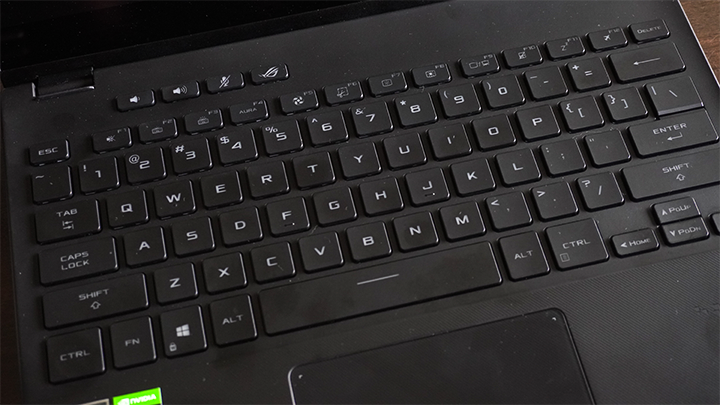 • Asus Rog Flow X13 Keyboard • Asus Rog Flow X13 Review: The Portable Desktop Killer