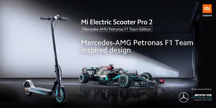 Mi Electric Scooter Pro 2 Mercedes AMG Petronas F1 Team Edition Product • Xiaomi Mi Electric Scooter Pro 2 Mercedes-AMG Petronas F1 Team Edition now available in PH