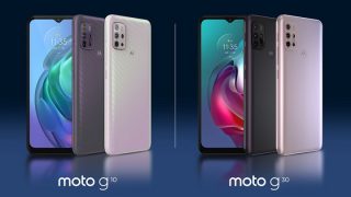 Motorola Moto G30, G10 now official