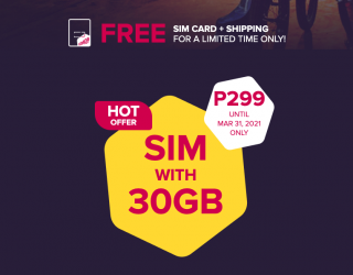 GOMO PH offers 30GB data until March 31