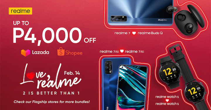 Realme V Day Offer • Realme Ph Launches Valentine'S Day Bundle Promos