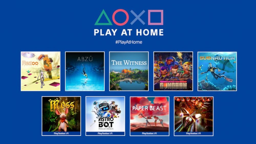 16X9 All • Sony Offers 10 Free Playstation Games For Play At Home 2021
