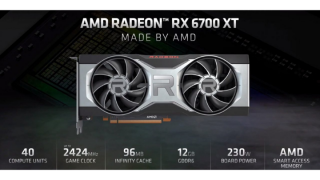AMD Radeon RX 6700 XT graphics card now official