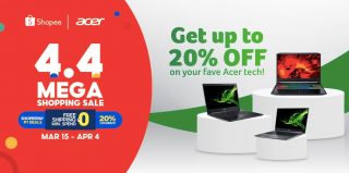 Acer announces Shopee 4.4 sale