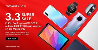Huawei announces 3.3 deals on Shopee, Lazada, Huawei Store
