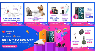 Cherry joins Lazada's 3.27 celebration sale