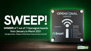 Smart wins all categories in Q1 Opensignal Awards