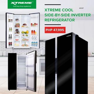 XTREME Cool Side-by-side Inverter Refrigerator now available, priced