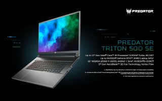 Acer Predator Triton 500 SE, Helios 500 w/ 11th-gen Intel Core i9, RTX 30 Series, now official