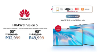 Huawei Vision S Series gets exclusive pre-order price at Shopee