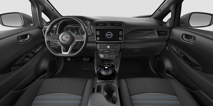 Nissan LEAF Interior 3 source • Nissan LEAF now available in the Philippines, priced