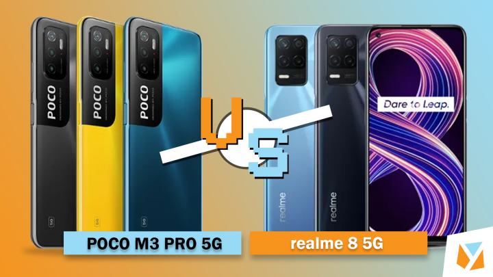 • Poco M3 Pro 5G Vs Realme 8 5G E1621495745246 • Poco M3 Pro 5G Vs Realme 8 5G: Specs Comparison