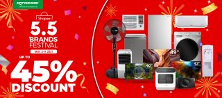 XTREME Appliances joins Shopee's 5.5 sale