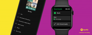 Spotify rolls out offline music downloads on Apple Watch
