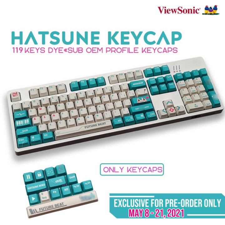 Keycap E1620987251198 • Viewsonic Va2456 Hatsune Miku Monitor Priced In The Philippines