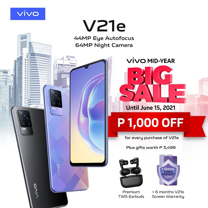 Vivo V21E • Vivo V21E Specs, Price In The Philippines