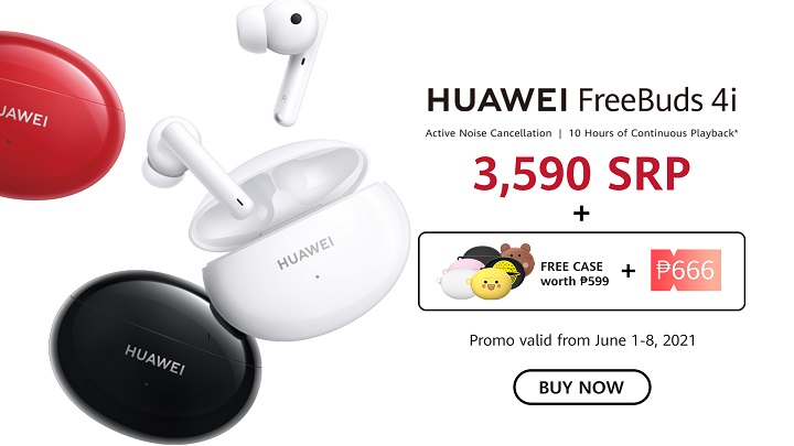 Huawei Freebuds 4I • Huawei Announces 6.6 Sale