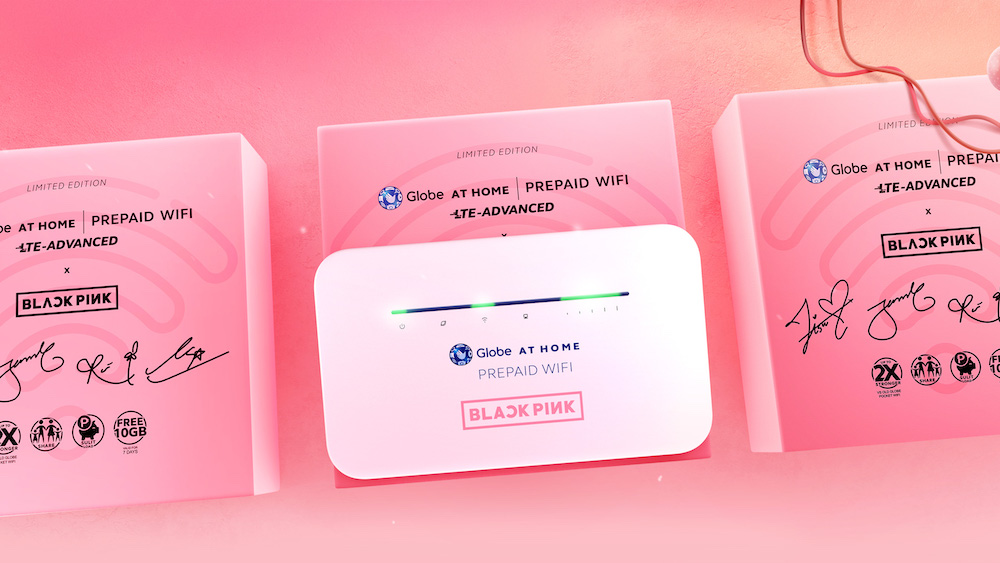 Globe At Home Prepaid WiFi LTE-A BLACKPINK Limited Edition Modem