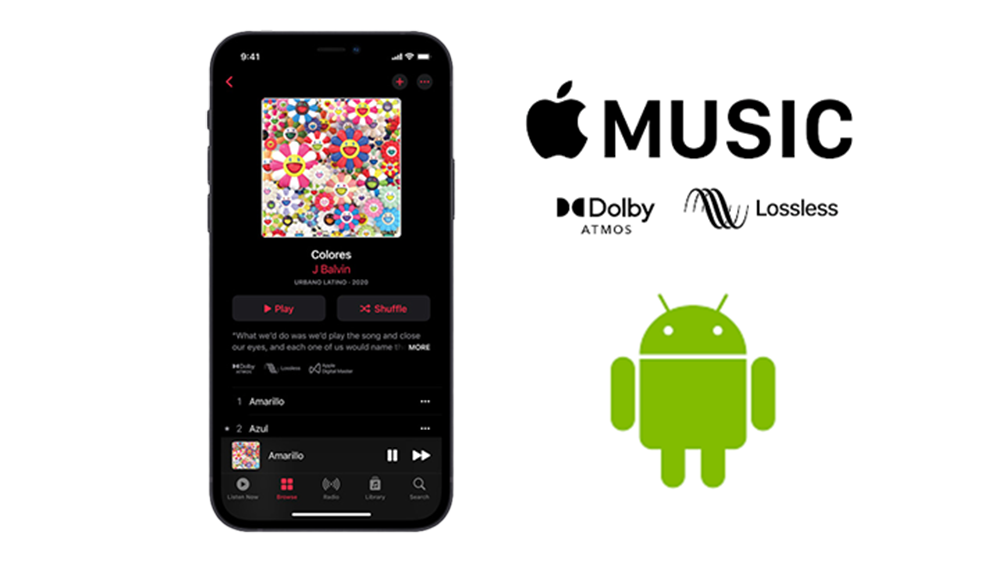 Apple Musics Spatial And Lossless Audio Available On Android • Apple Music'S Spatial And Lossless Audio Now Available On Android