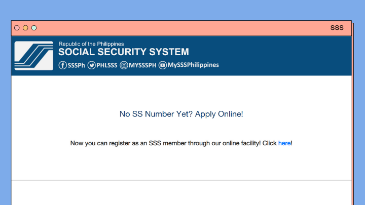 Sss 3 • Government Ids And Services You Can Apply For Online