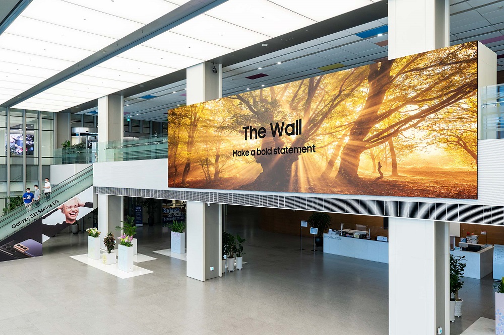 Samsung The Wall 2 • Samsung The Wall (2021) 1,000-Inch Screen Now Available Worldwide