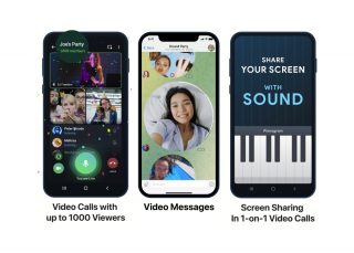 Telegram rolls-out new features, now supports group video calls up to 1,000 viewers