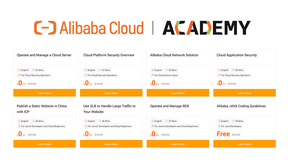 Alibaba Cloud Academy Courses • Alibaba Makes Cloud-Certified Courses Affordable For It Professionals &Amp; Developers