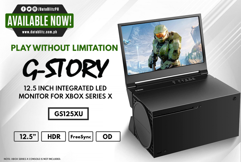 Copy of G-STORY 12.5‘’ Portable Monitor for Xbox Series X, UHD 1080p  Portable Gaming Monitor