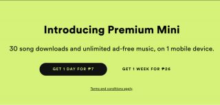Spotify Premium Mini subscription plan now available in the Philippines