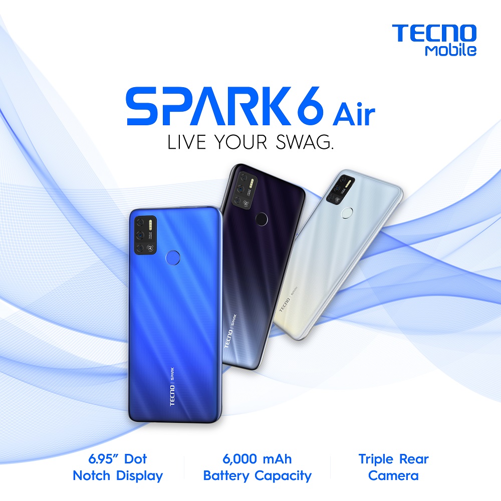 Tecno Spark 6 Air • The Greatest Deals Are Coming To Tecno Mobile Online Stores This 8.8