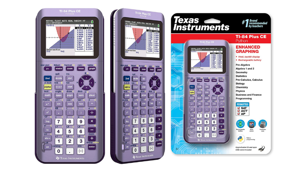 Ti 84 Plus Ce Python Color Graphing Calculator • Texas Instruments Intros Ti-84 Plus Ce Python Graphing Calculator