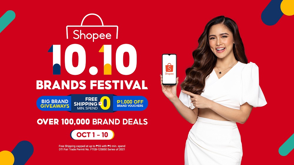 Shopee 10.10 • Shopee 10.10 Brands Festival Kicks Off On October 1