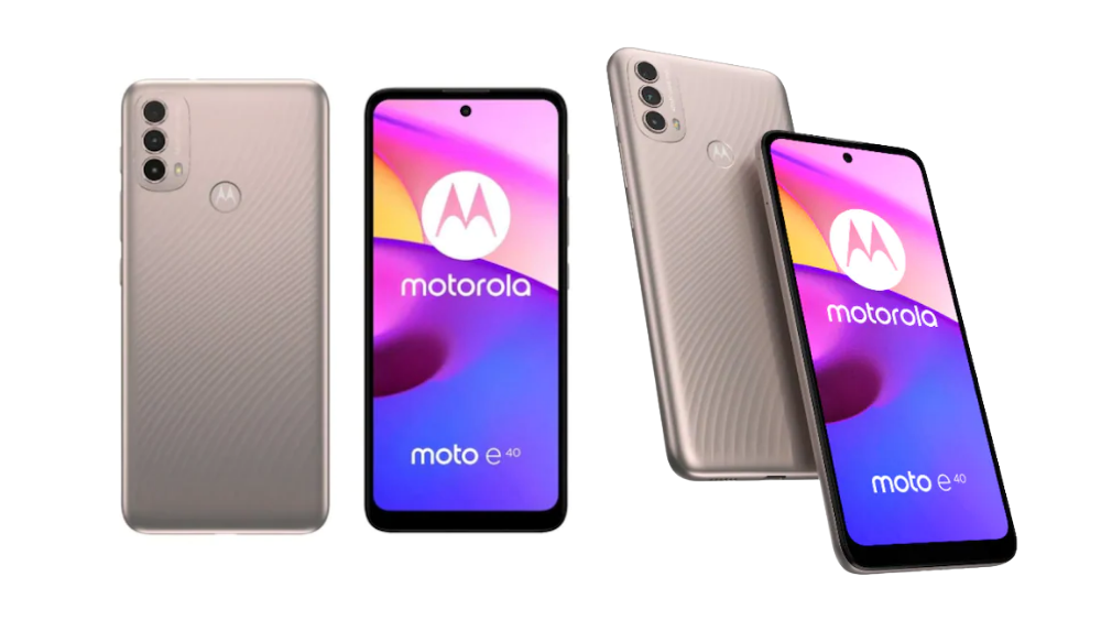 Moto E40 • Motorola Moto E40 Specs, Now Official