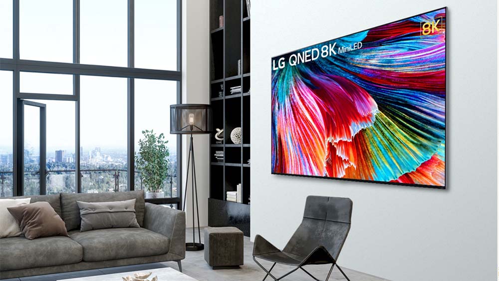 LG QNED miniLED TV Dolby Atmos