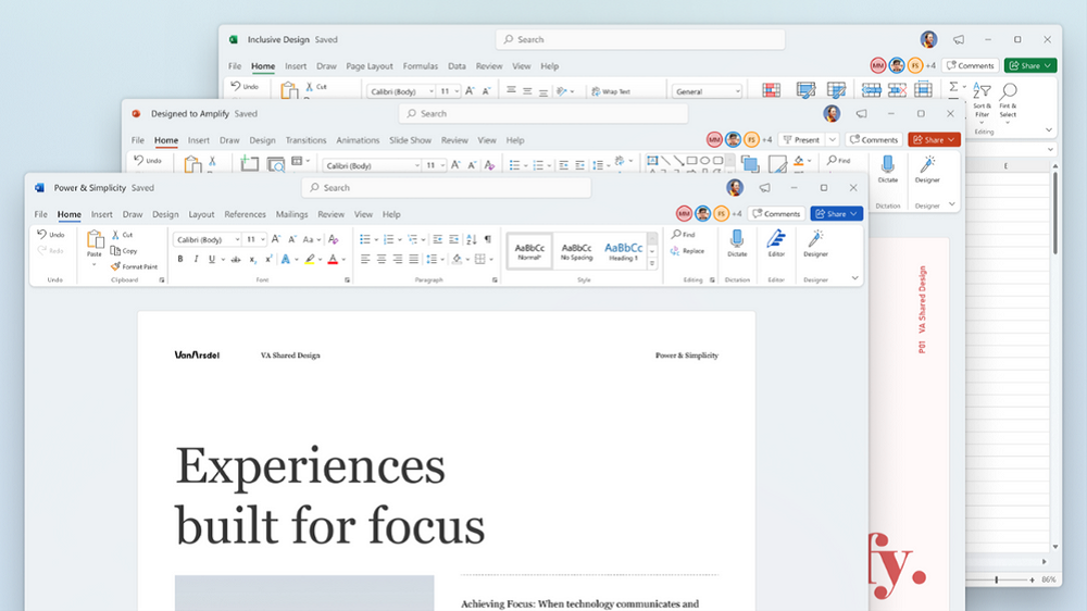 Visual Update Office For Windows • Microsoft Rolls Out Visual Update In Office For Windows
