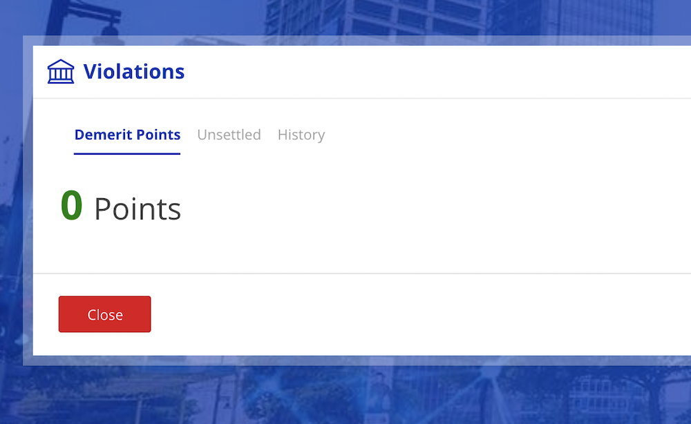 lto demerit points 1 • How to check your LTO demerit points online