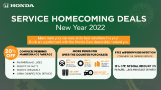 Honda announces Service Homecoming Deals