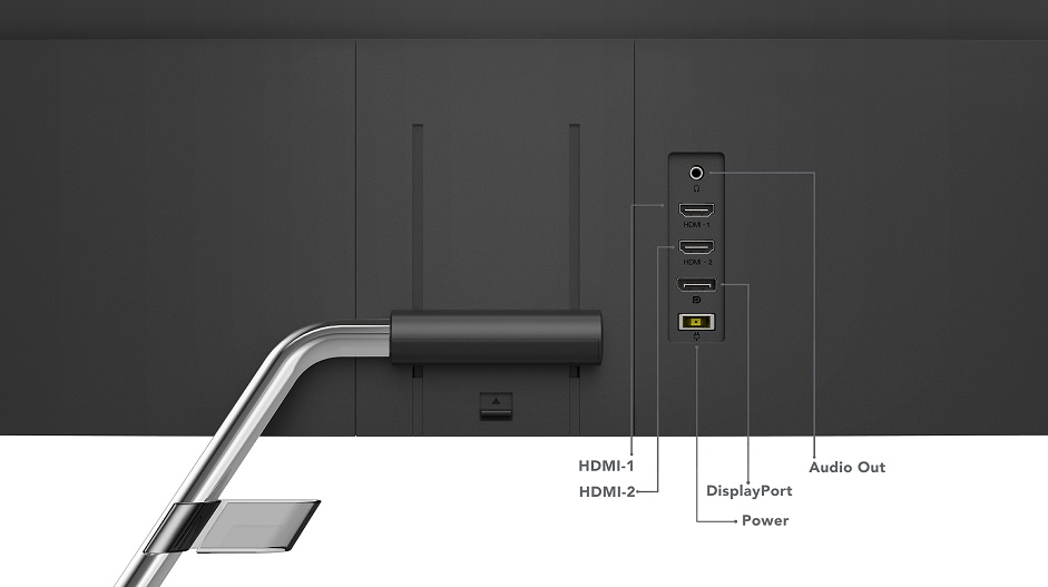 Lenovo Q27q-20 Monitor Ports