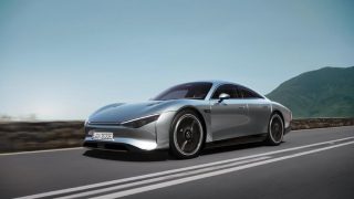 Mercedes-Benz VISION EQXX electric car concept unveiled