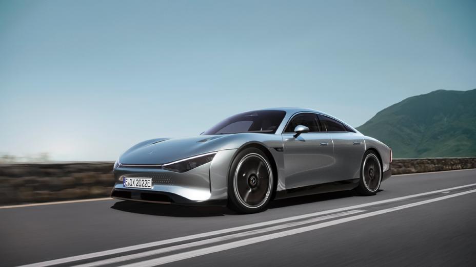 Mercedes Benz EV • Mercedes-Benz VISION EQXX electric car concept unveiled