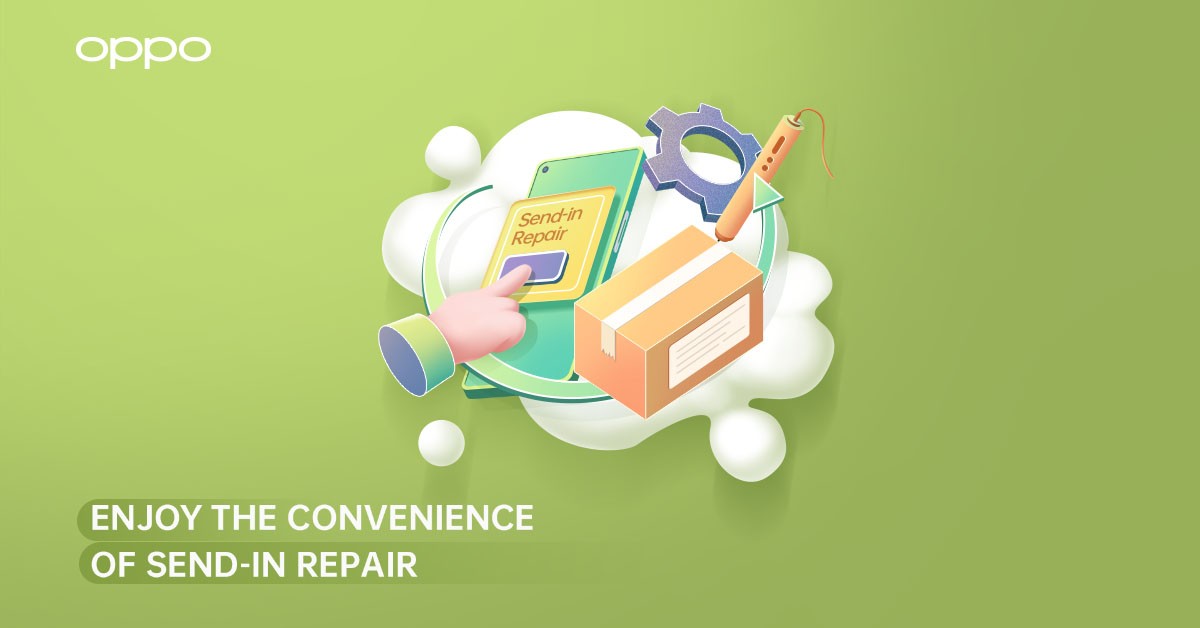 KV OPPO Send in repair