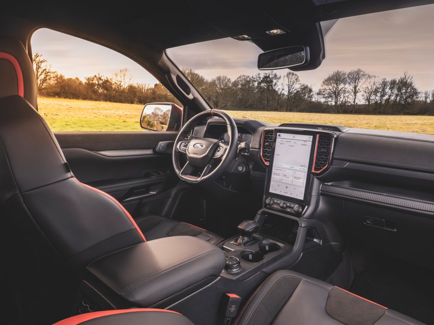 Ranger Raptor Interior