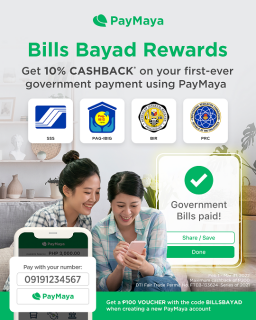 PayMaya outs Bills Bayad promo