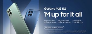 Samsung Galaxy M33 w/ 5 cameras now official