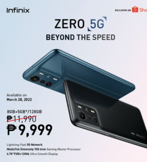 Infinix Zero 5G on sale this March 28 for Php9,999