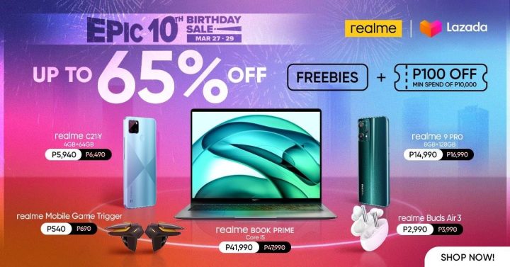 Realme Lazada Promo